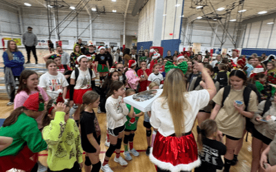 NSSC Volleyball Club Wraps Up the Year with Holiday-Themed Practice Sessions