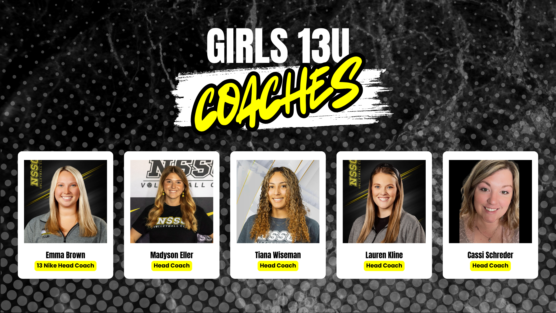 Coaches for Girls 13U Volleyball Coaches for Girls 13U Volleyball