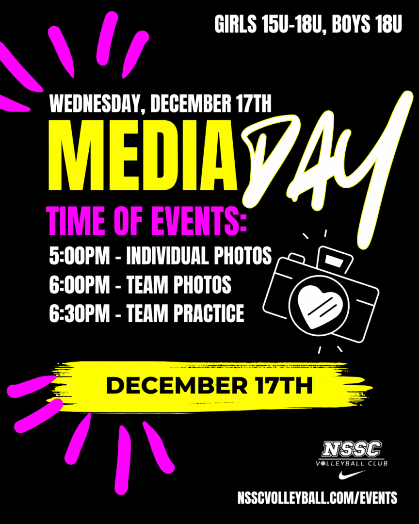Volleyball Media Day event schedule