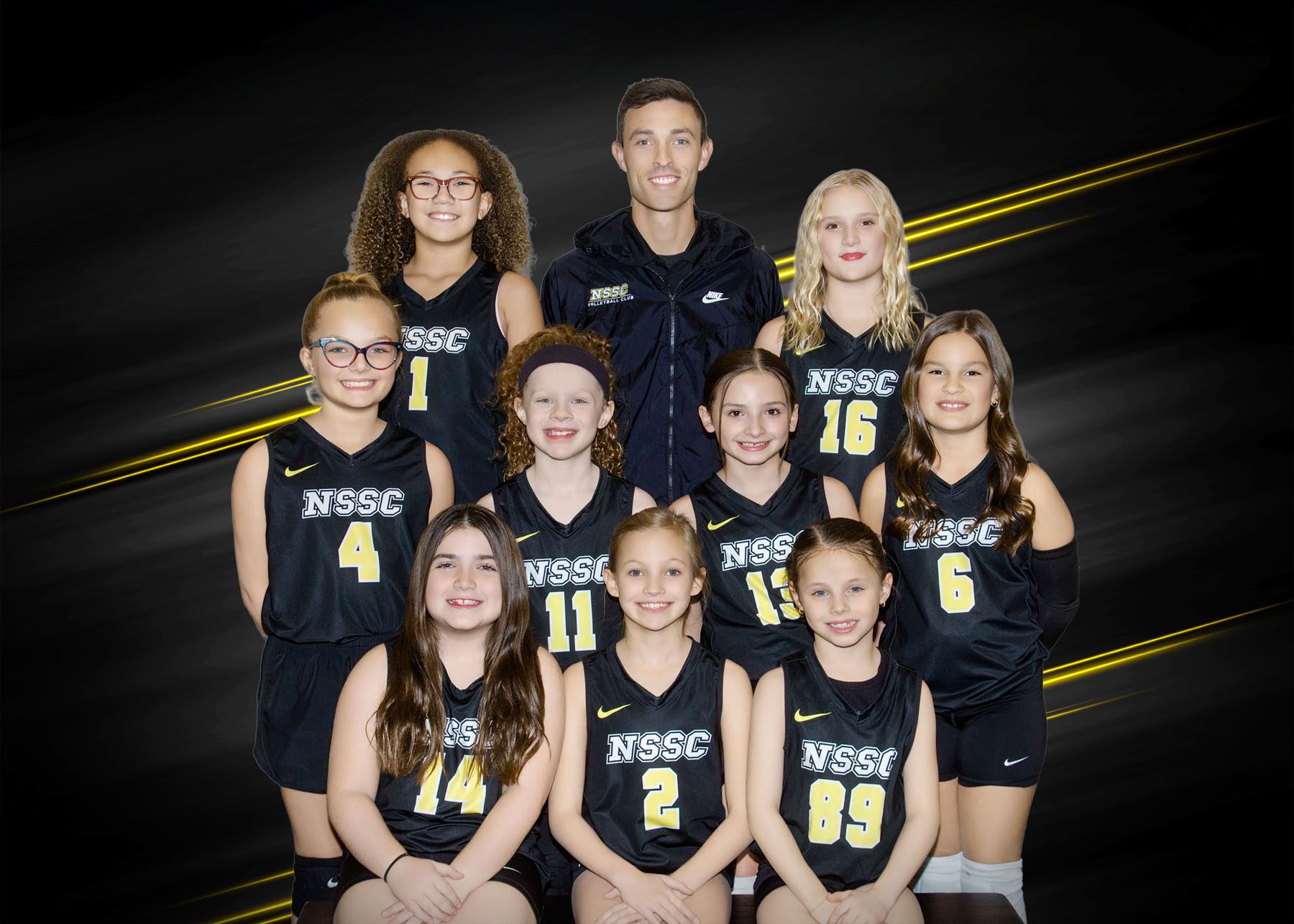 a black background with white text