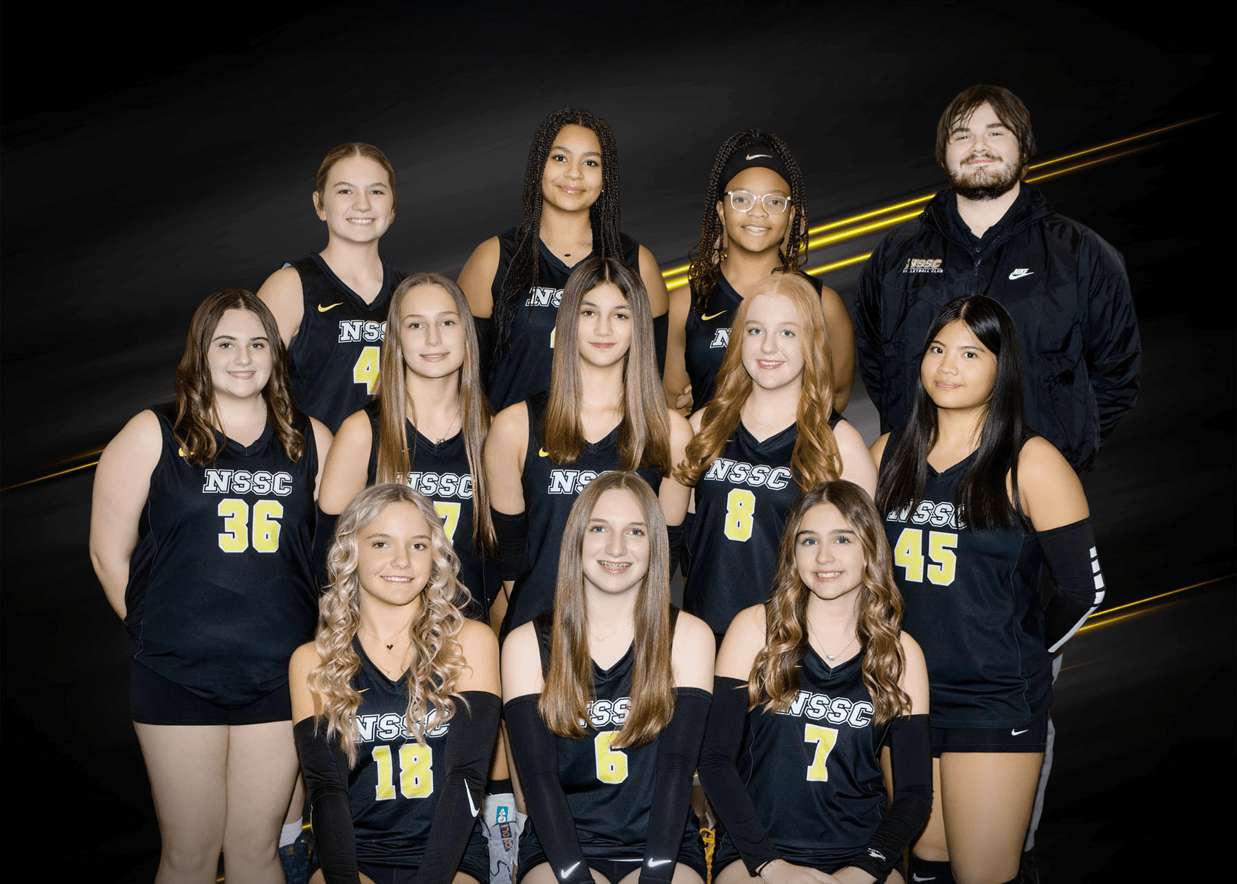 a black background with white text