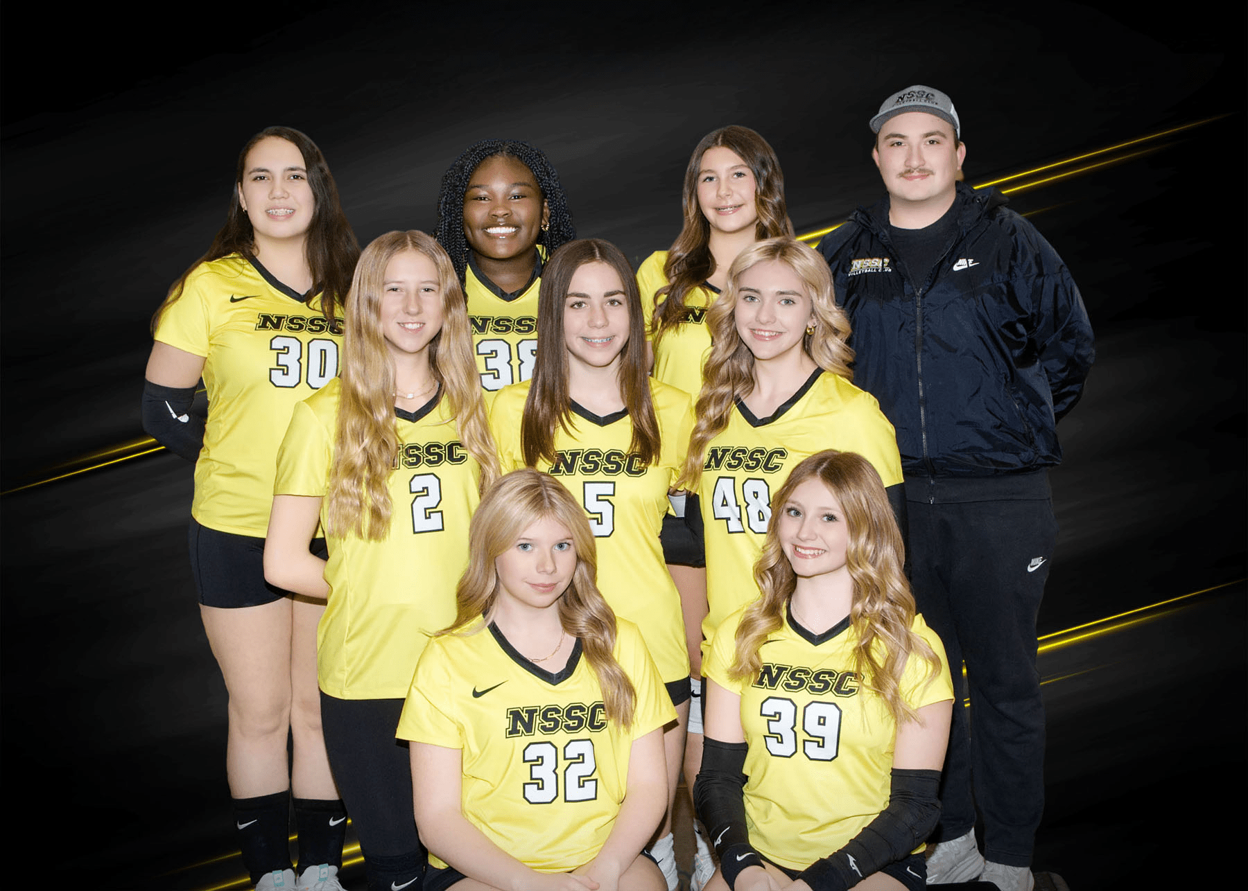 a black background with white text