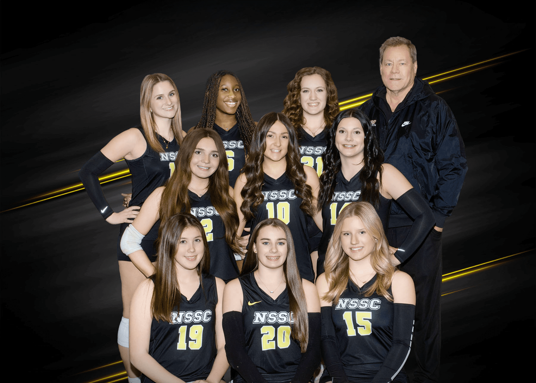 a black background with white text