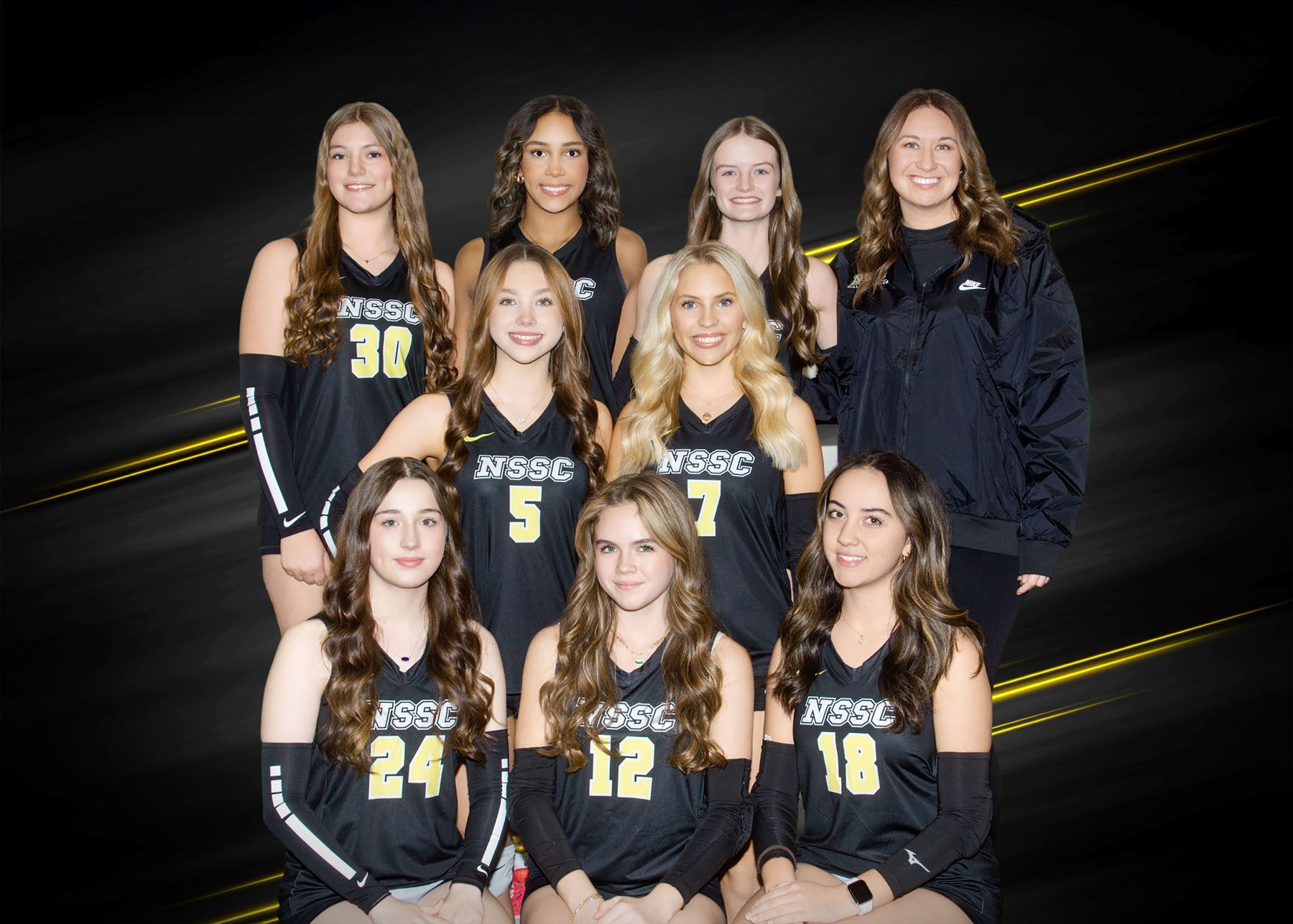 a black background with white text