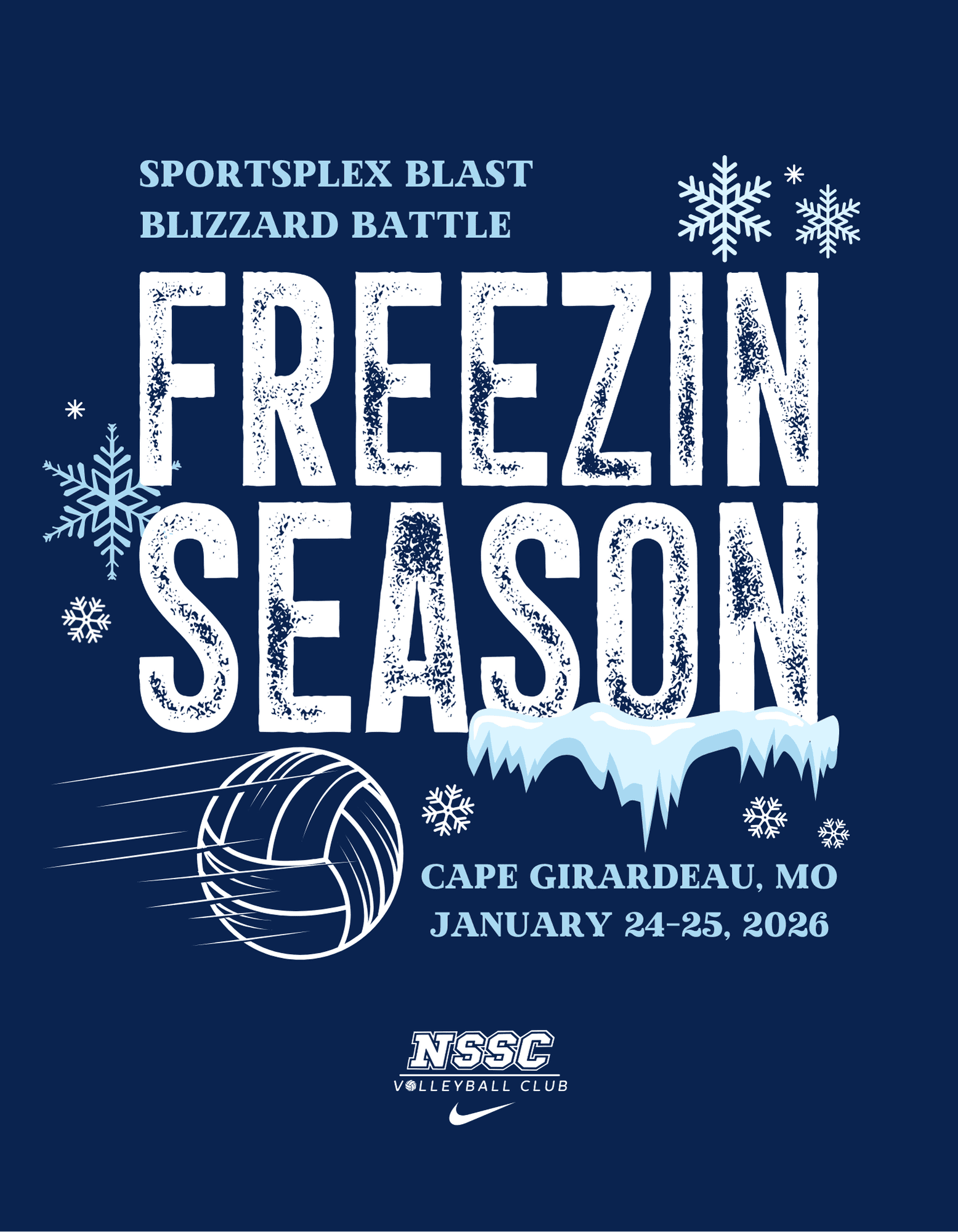 Sportsplex Blast blizzard battle