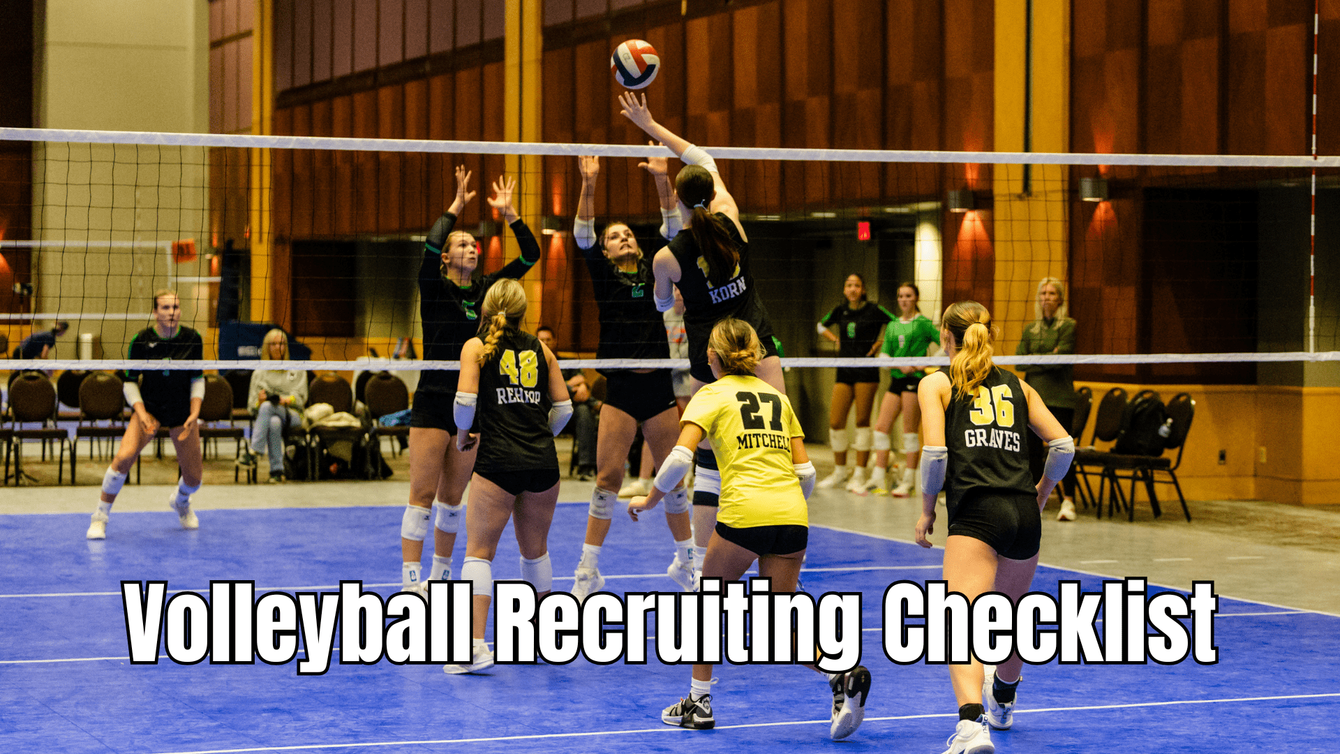 volleyball recruiting checklist