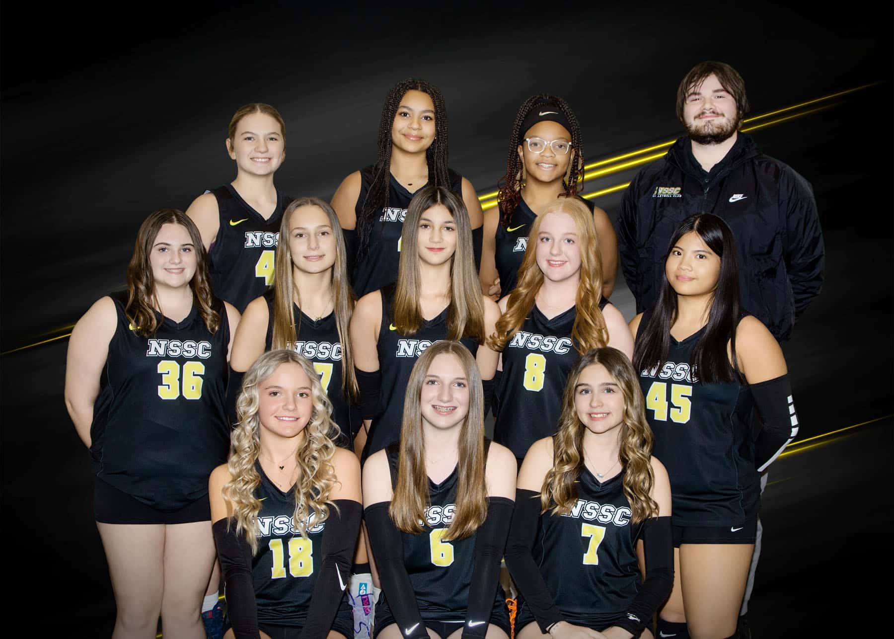 NSSC Girls 14 Nike 2025-2026 team photo