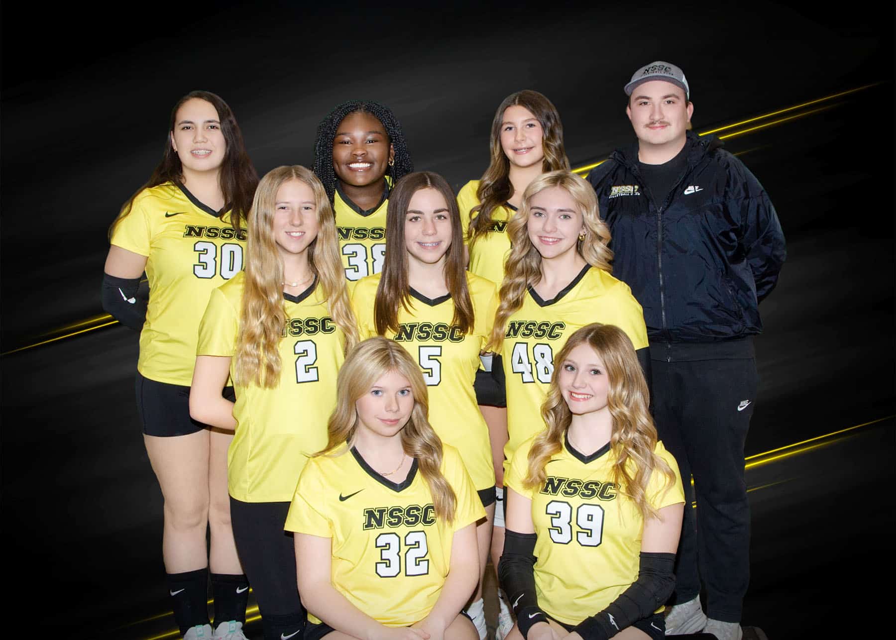 NSSC Girls 14 White 2025-2026 team photo